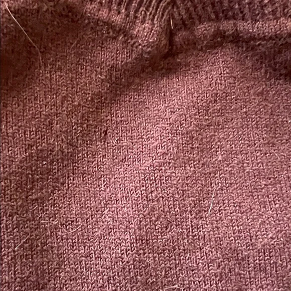 Anna Molinari Scoop Neck Sweater in Rich Mahogany - Picture 6 of 6